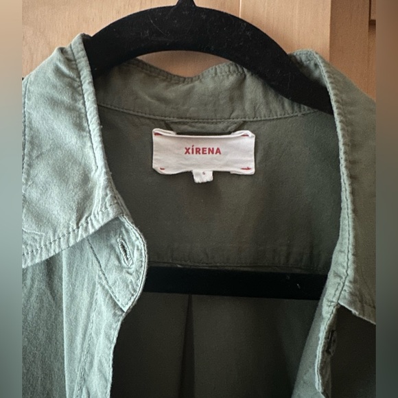 Xirena green button down - Picture 2 of 2